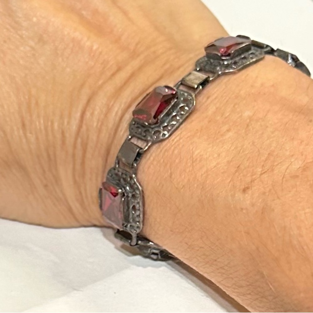 Vintage rhinestone bracelet
